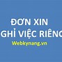 Luật Xin Nghỉ Việc 2023